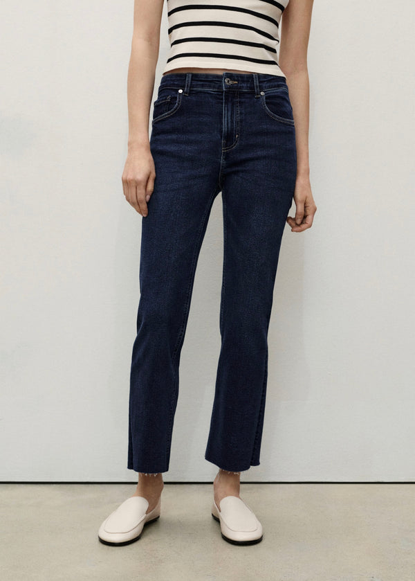 Jean Sienna Flare Crop
