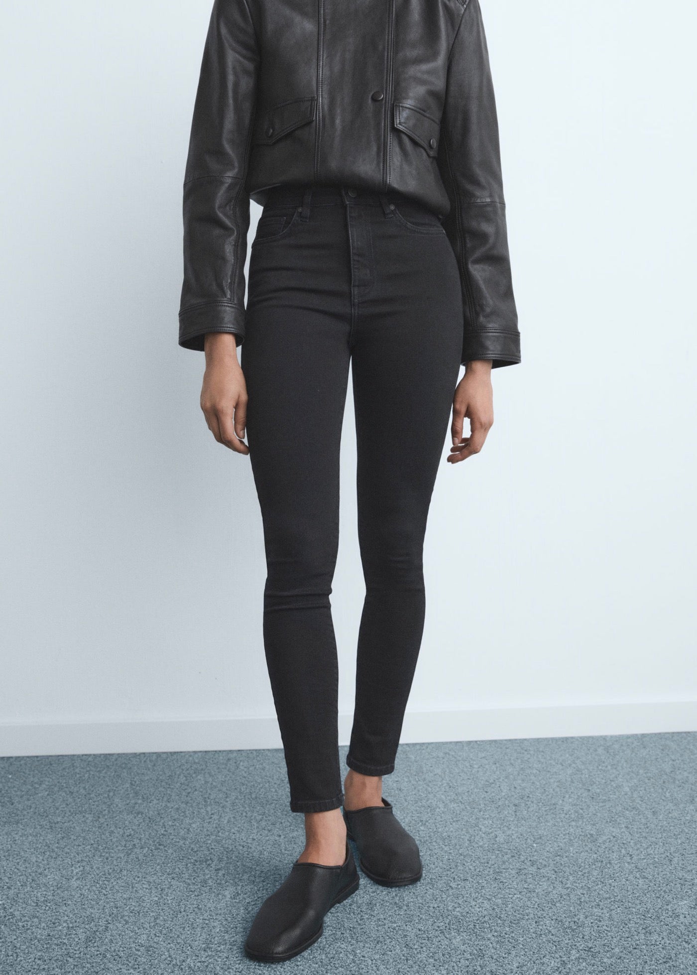 Jean Skinny Taille Haute
