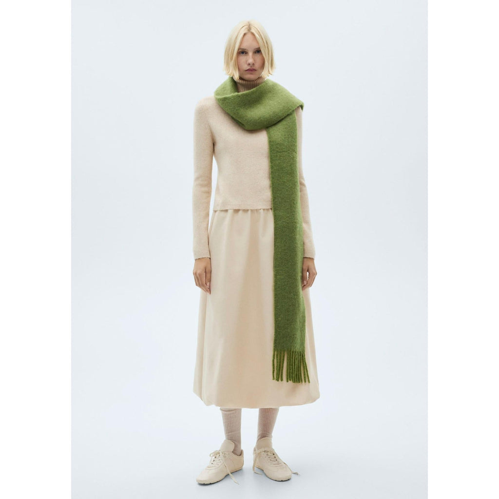 Roll-Neck Jumper - Ecru