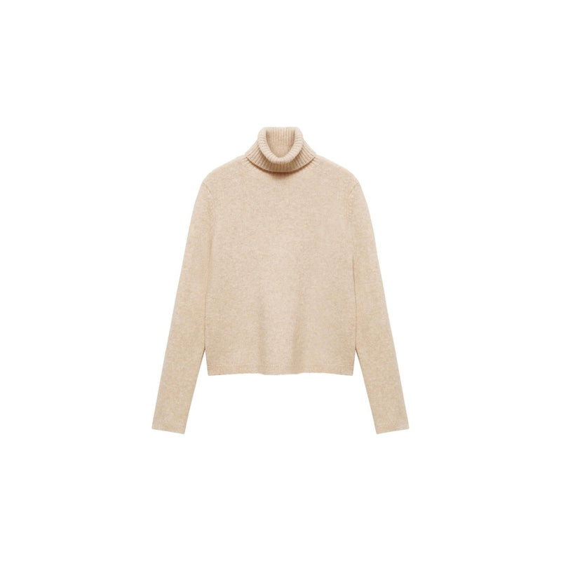 Jersey de cuello alto - Crudo