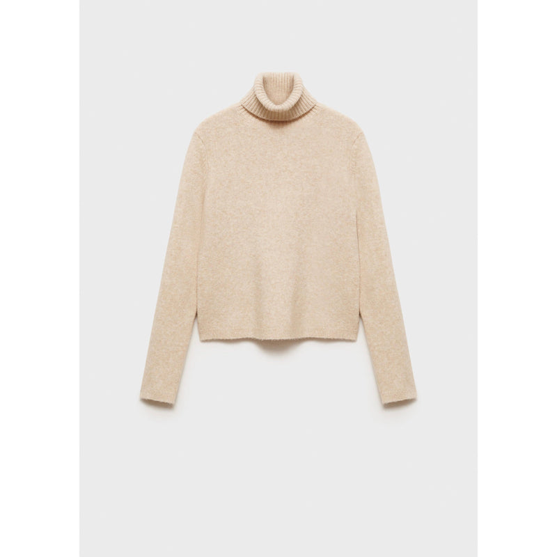 Jersey de cuello alto - Crudo