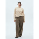 Pull-Over À Col Roulé - Ecru