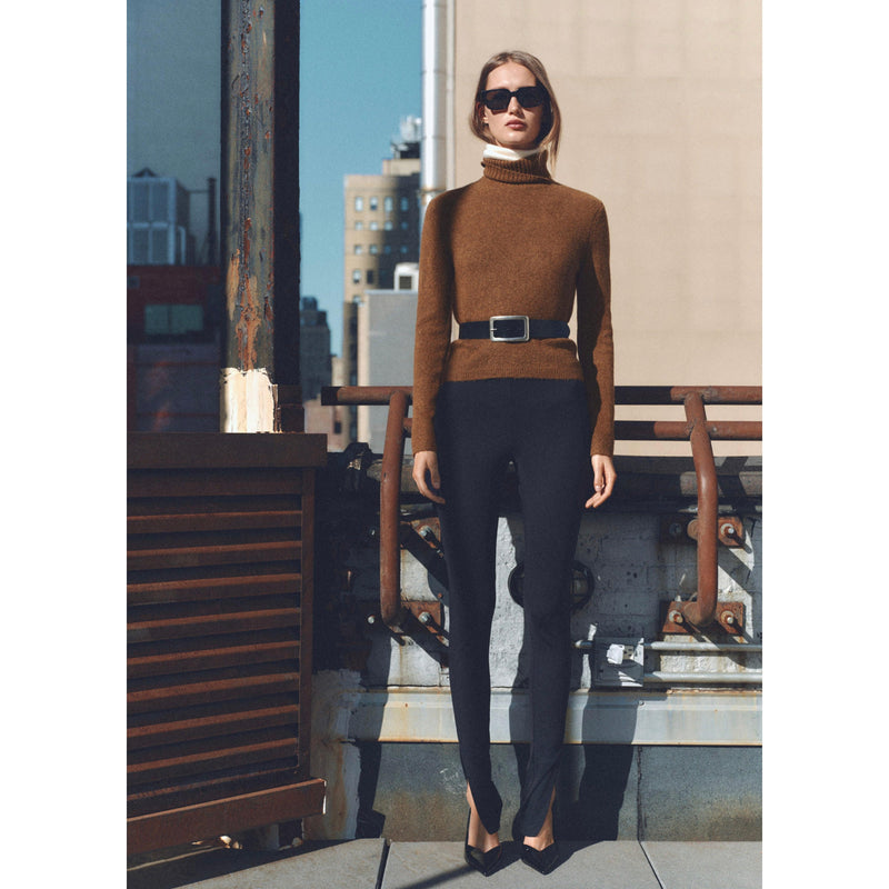 Pull-Over À Col Roulé - Chocolate