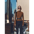 Pull-Over À Col Roulé - Chocolate