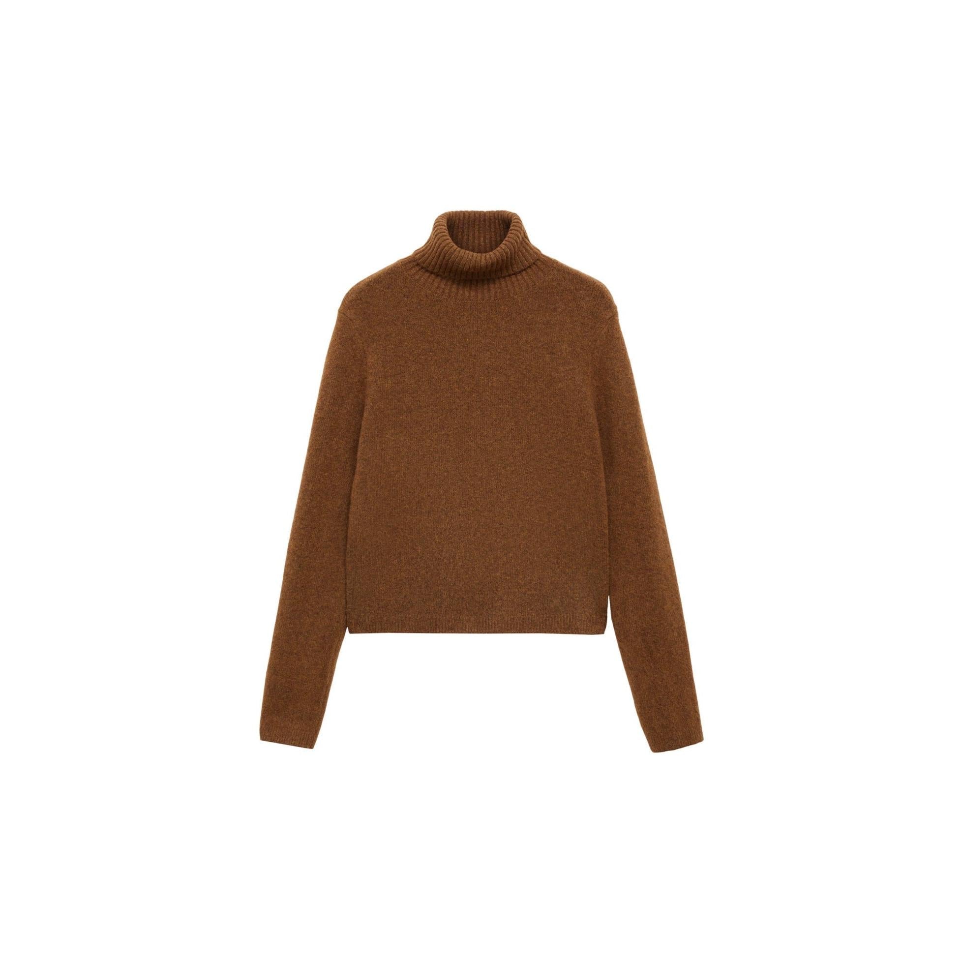 Pull-Over À Col Roulé - Chocolate