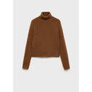 Jersey de cuello alto - Chocolate