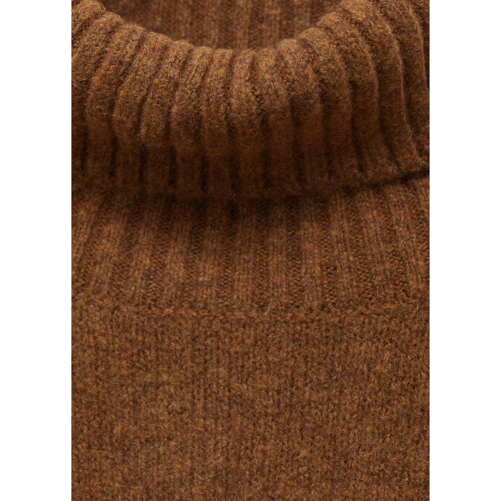 Pull-Over À Col Roulé - Chocolate