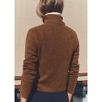 Pull-Over À Col Roulé - Chocolate
