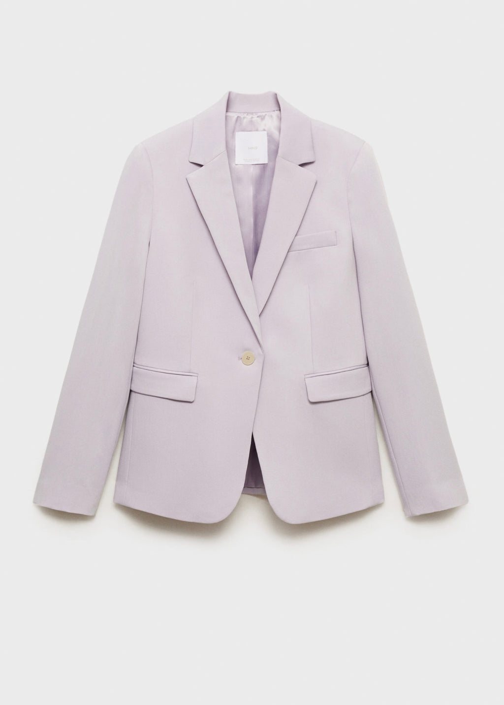 Blazer Costume Cintré - Light/Pastel Purple