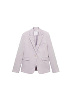 Blazer Costume Cintré - Light/Pastel Purple