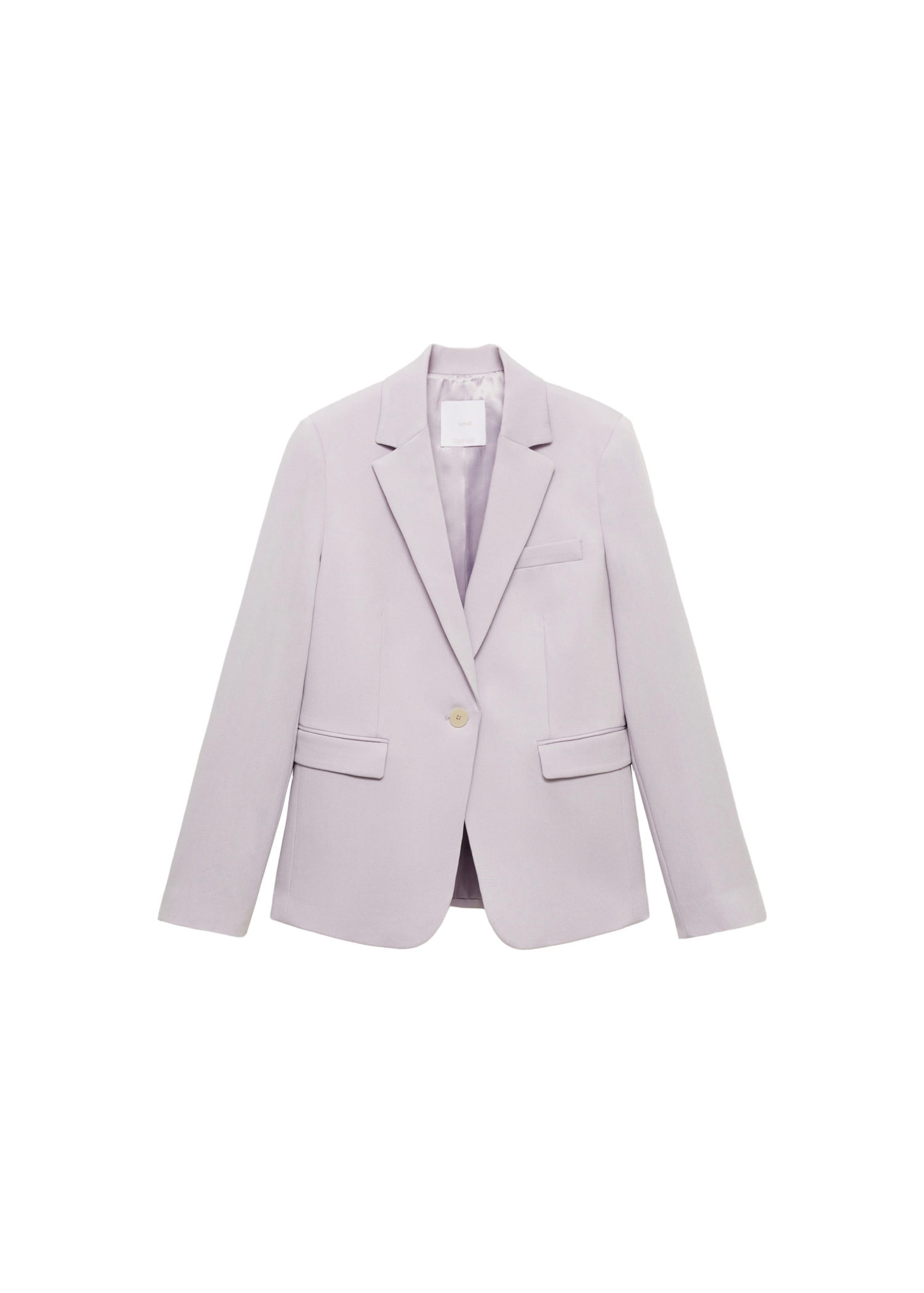 Blazer Costume Cintré - Light/Pastel Purple