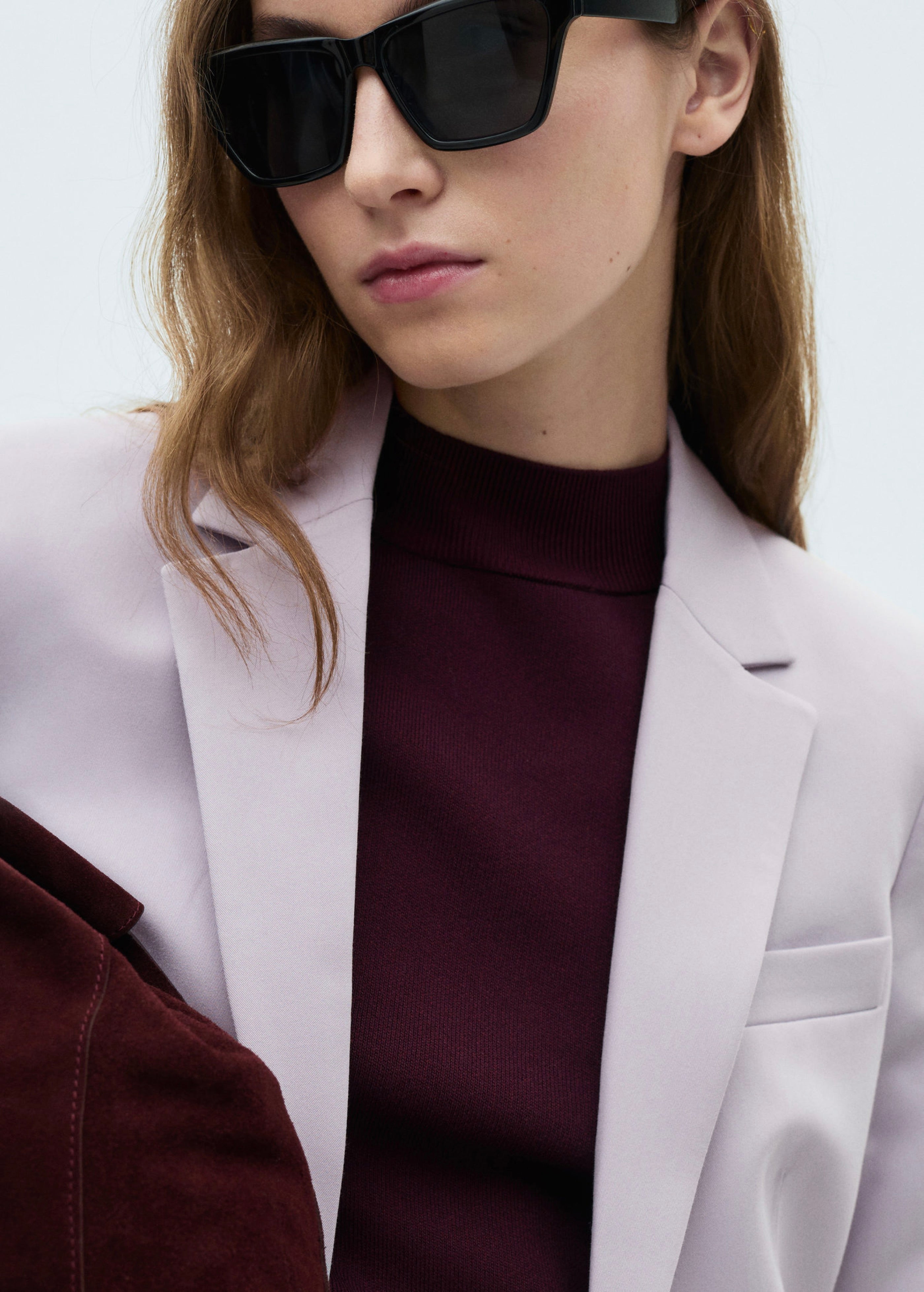 Blazer Costume Cintré - Light/Pastel Purple