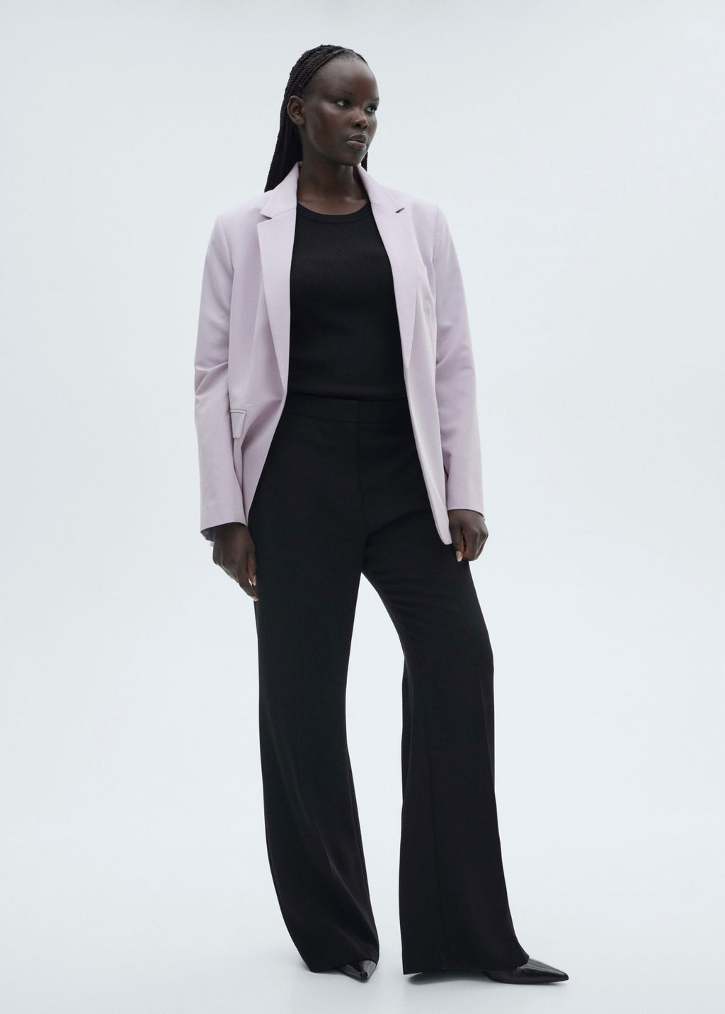 Blazer Costume Cintré - Light/Pastel Purple