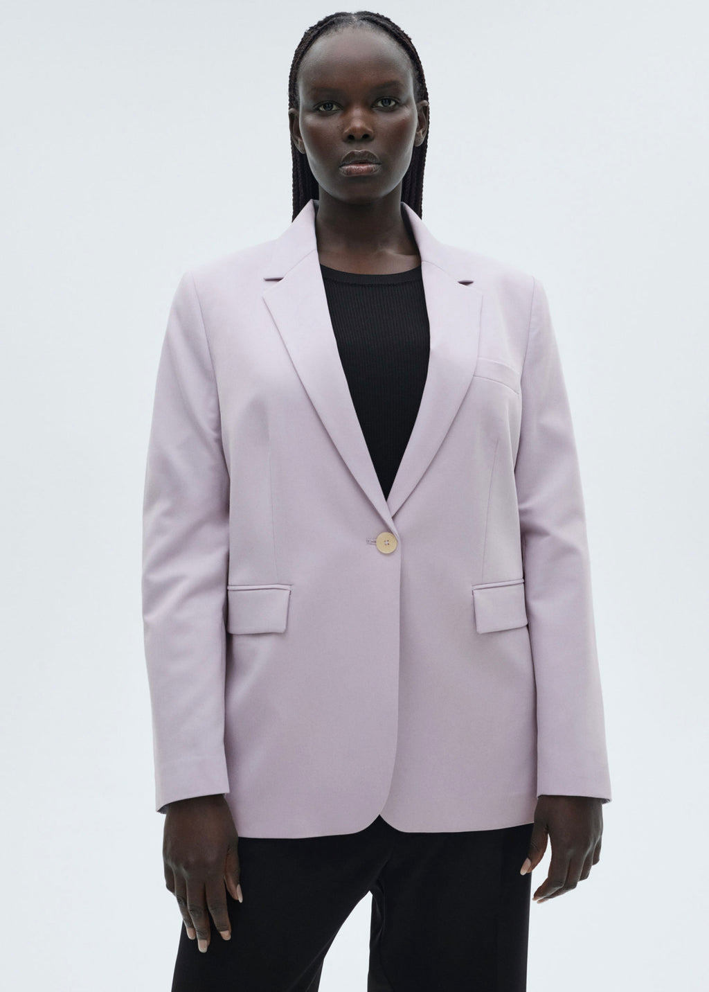 Blazer Costume Cintré - Light/Pastel Purple