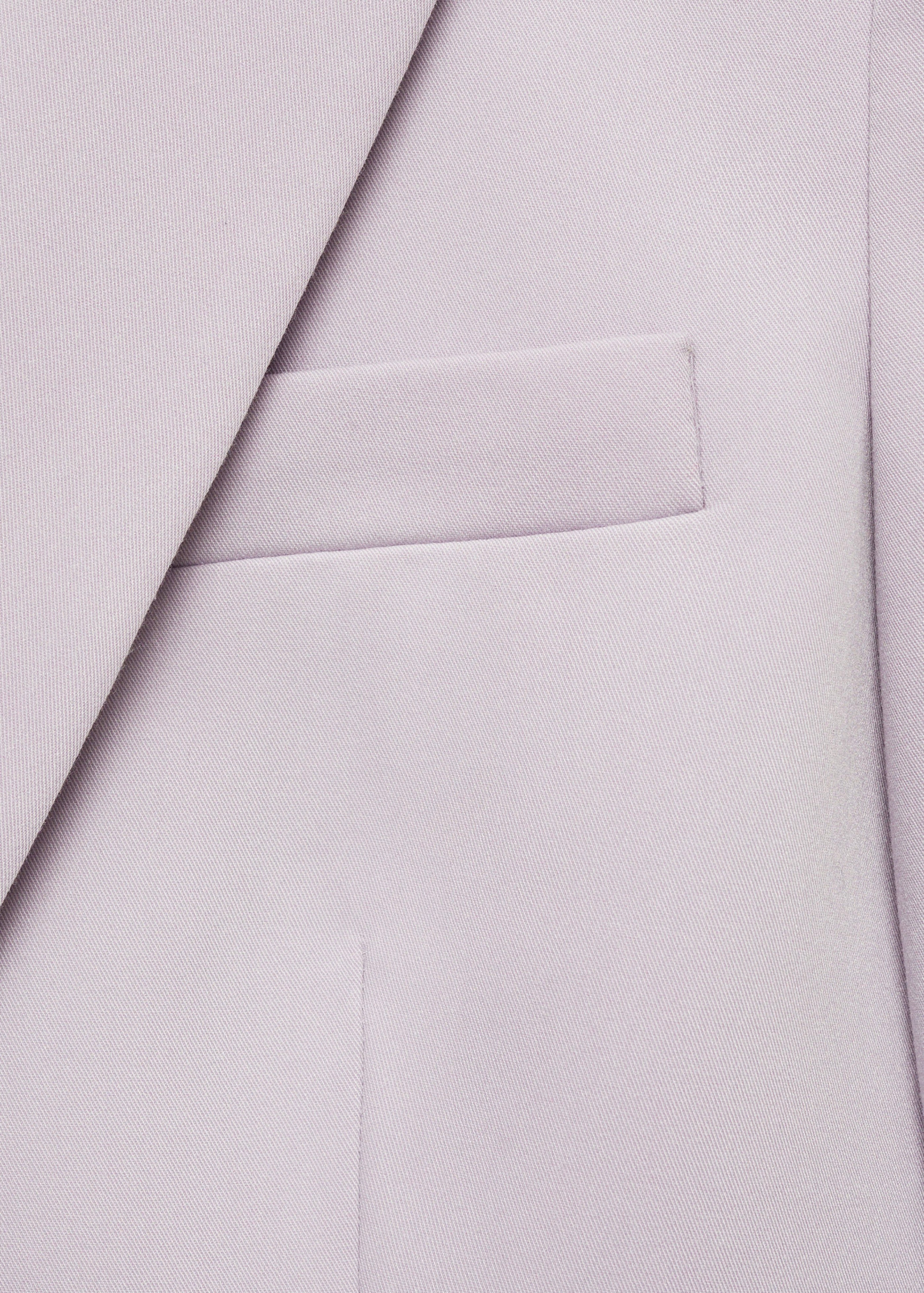 Blazer Costume Cintré - Light/Pastel Purple