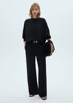 Pantalon Droit Maille