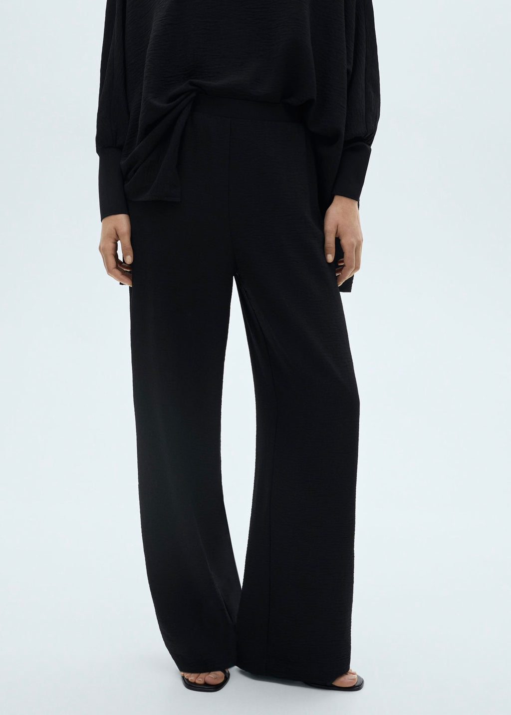 Pantalon Droit Maille
