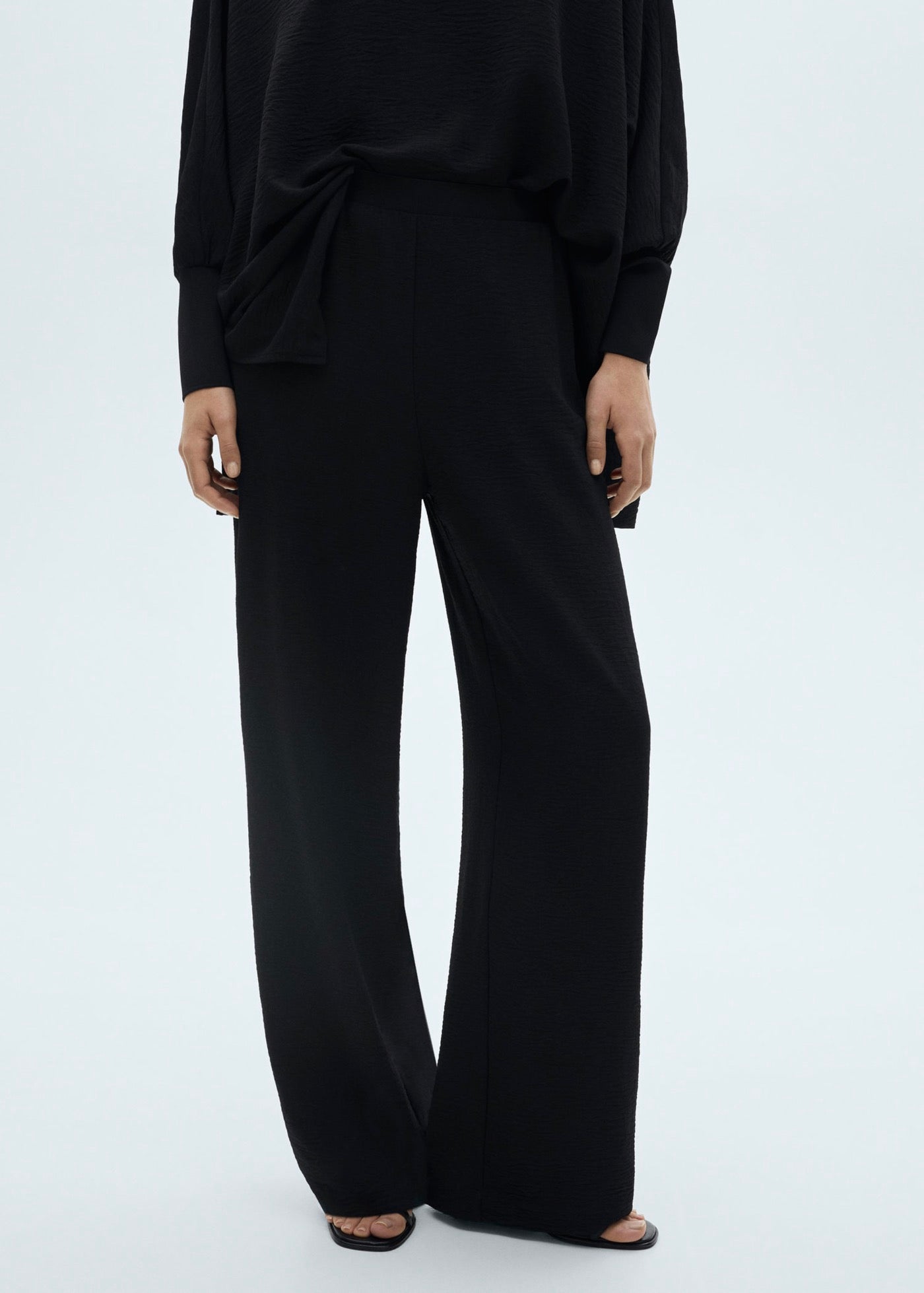 Pantalon Droit Maille