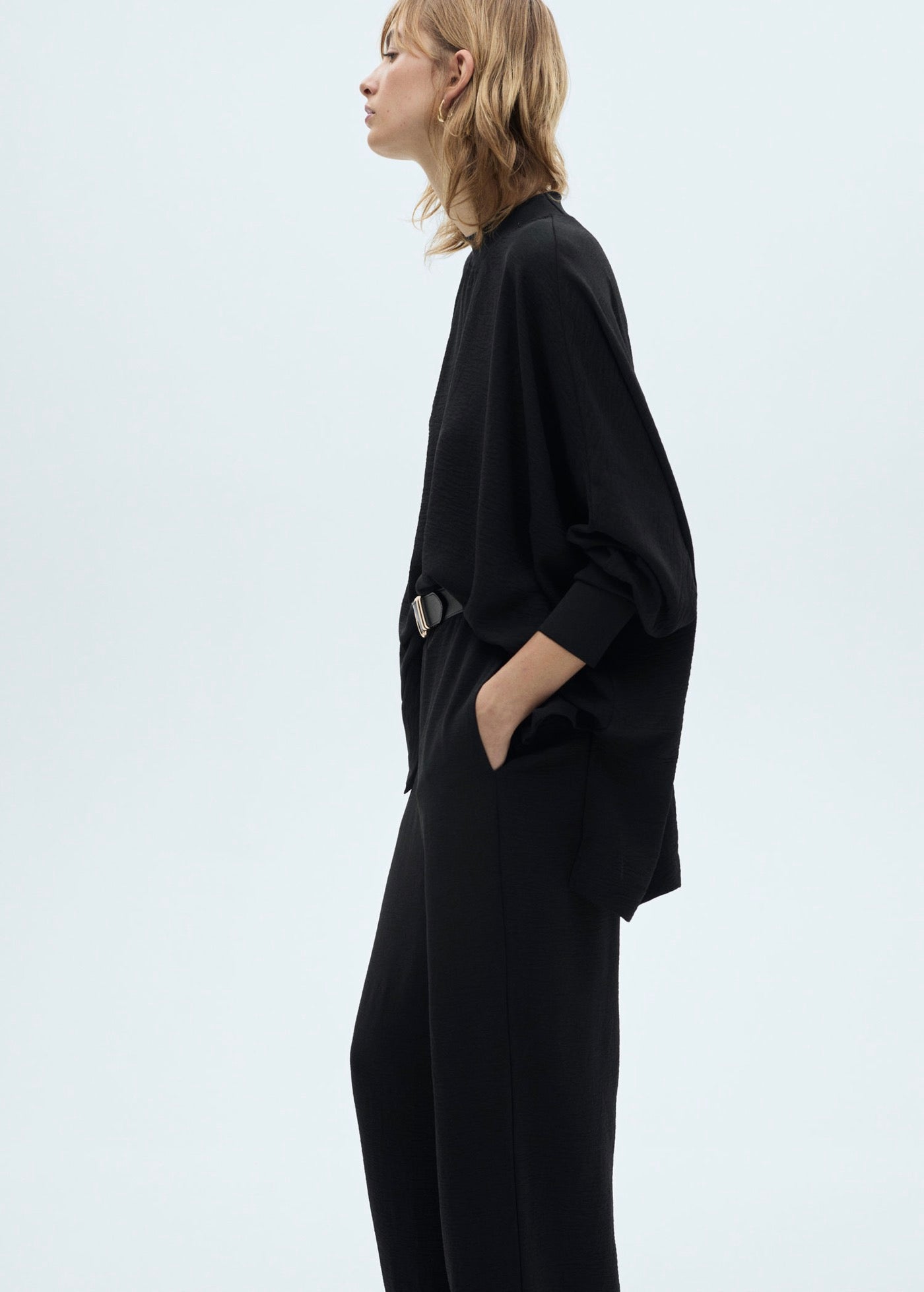 Pantalon Droit Maille