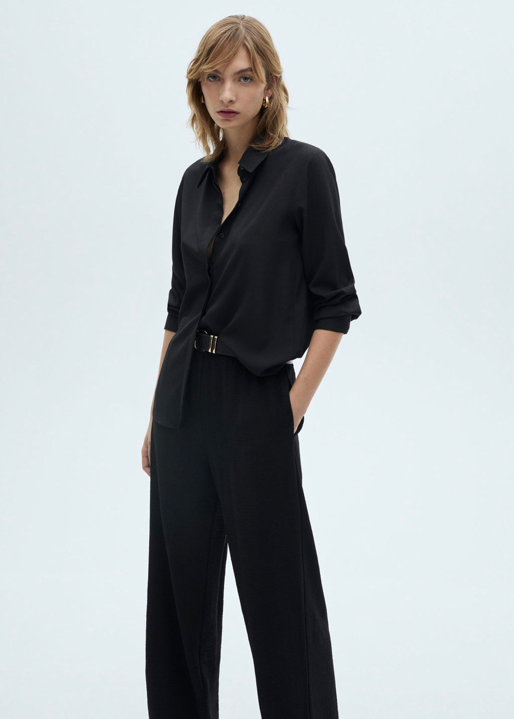 Pantalon Droit Maille
