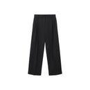Pantalon Droit Pinces - Black