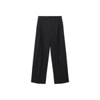 Pantalon Droit Pinces - Black