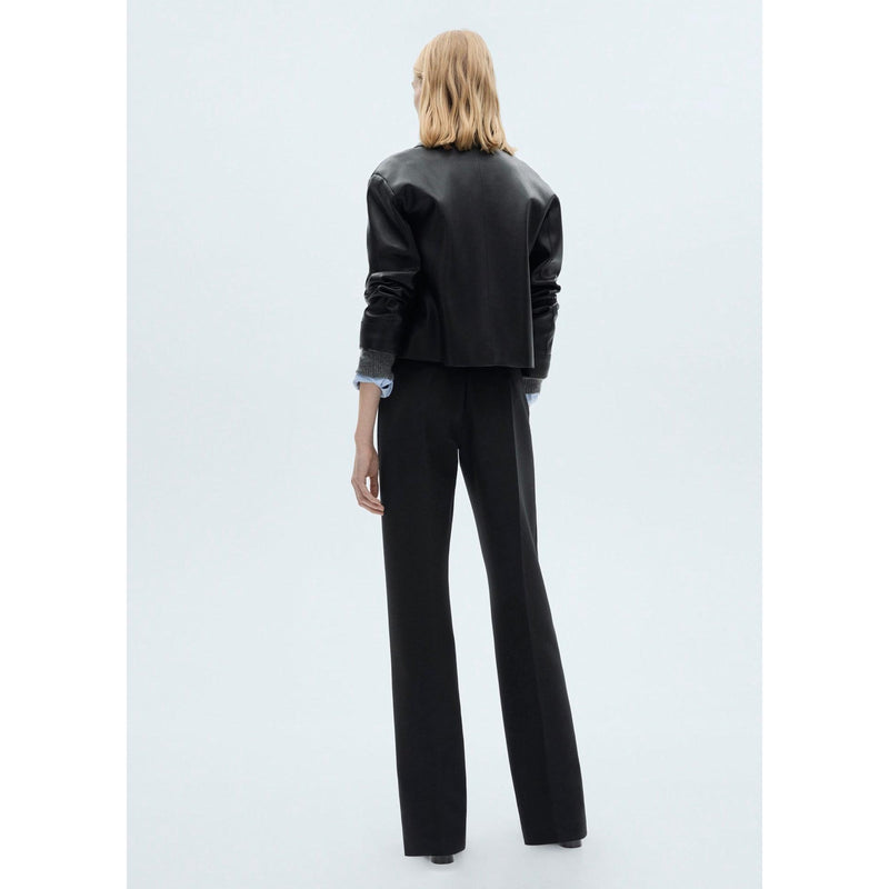 Pantalon Droit Pinces - Black