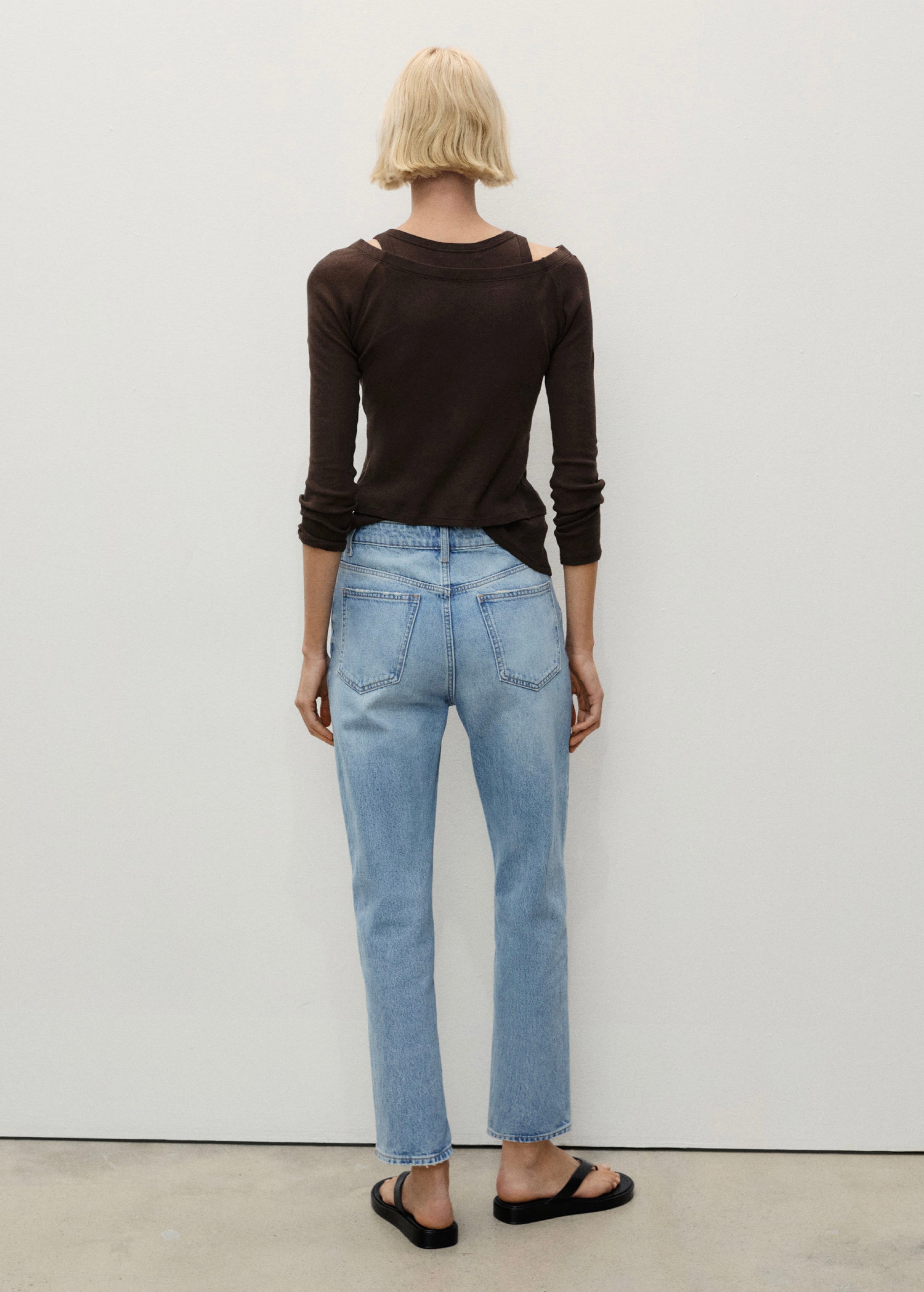 Jean Mom2000 Mom Taille Haute - Medium Blue