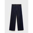 Cinturón lavado Jean Wideleg Rinse - Azul abierto