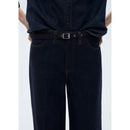 Cinturón lavado Jean Wideleg Rinse - Azul abierto