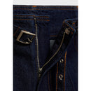 Cinturón lavado Jean Wideleg Rinse - Azul abierto