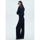 Cinturón lavado Jean Wideleg Rinse - Azul abierto