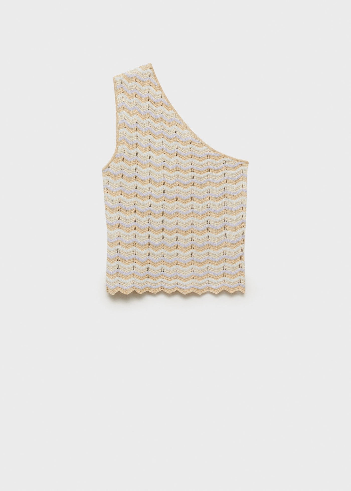 Top Asymétrique Lurex