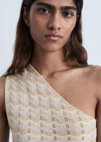 Top Asymétrique Lurex
