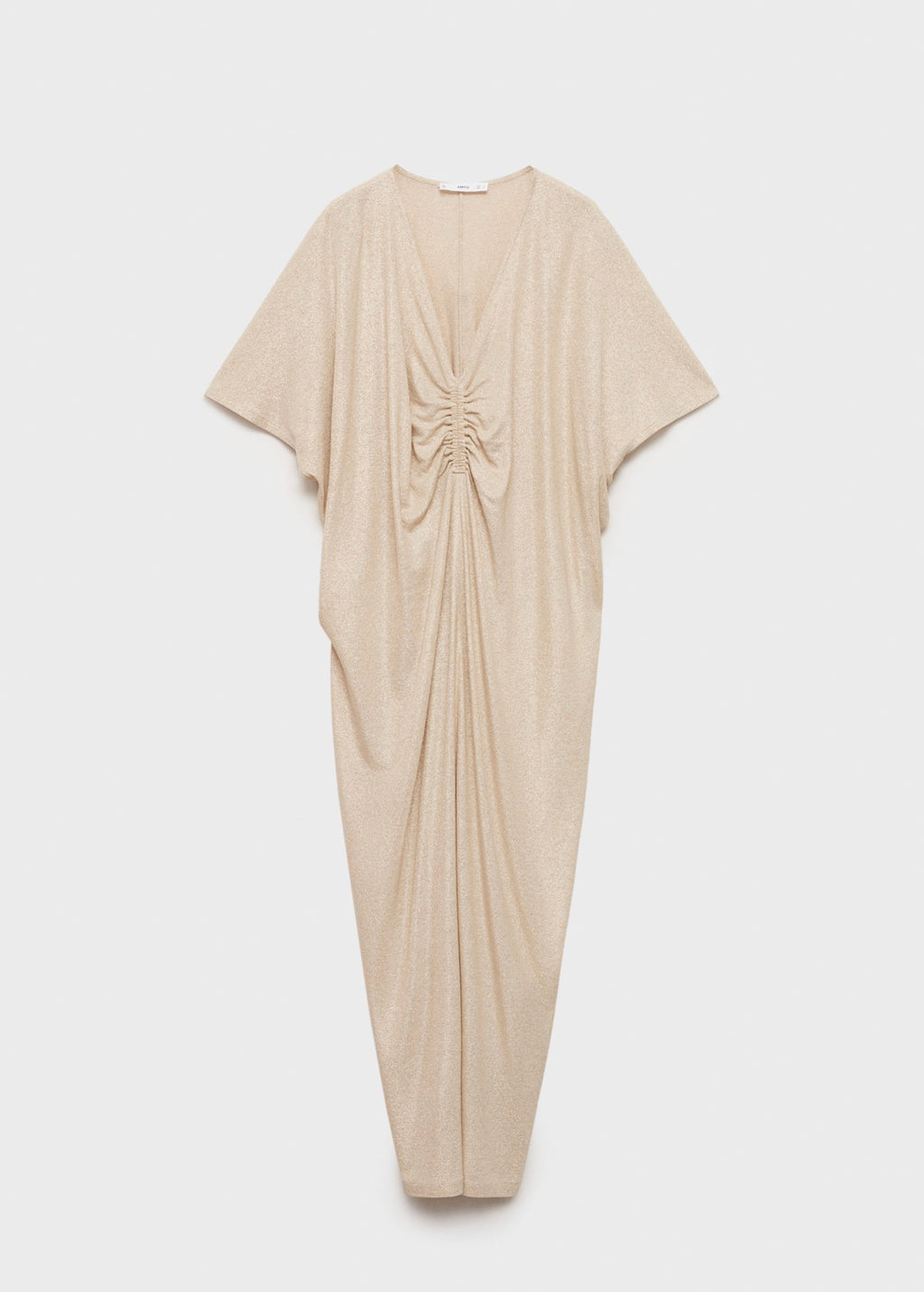 Robe Lurex Col Froncé