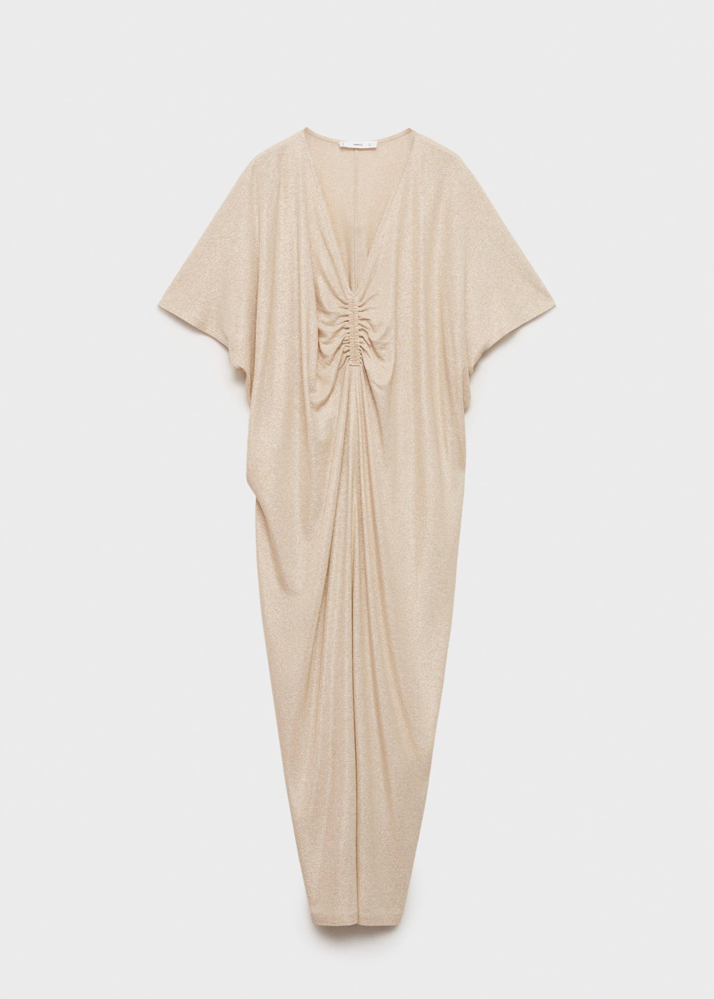Robe Lurex Col Froncé