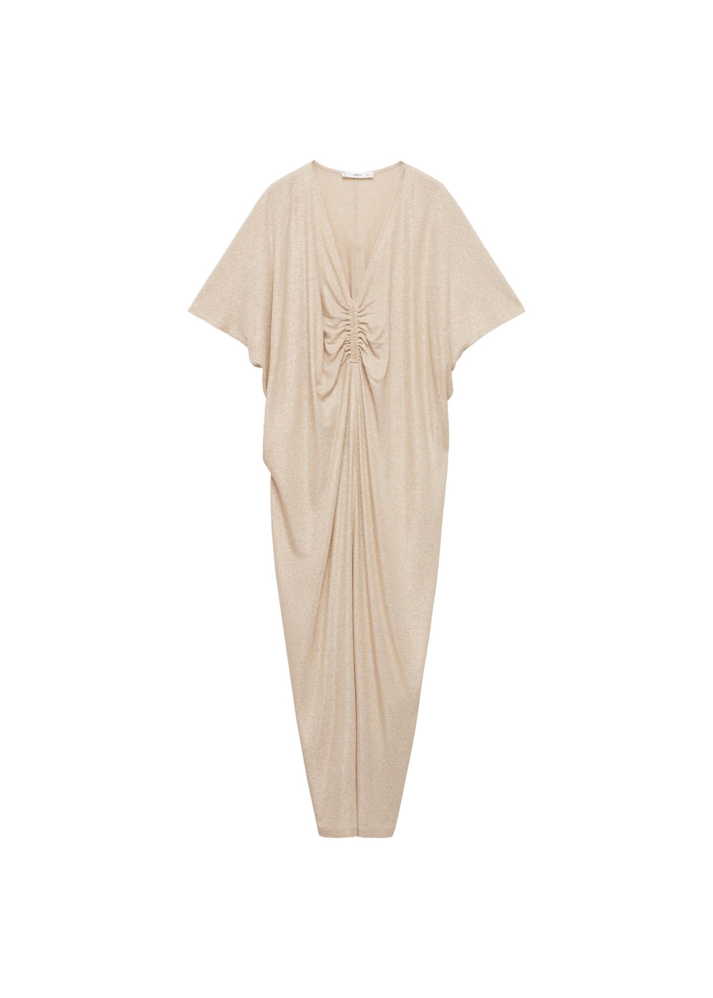 Robe Lurex Col Froncé