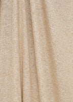 Robe Lurex Col Froncé