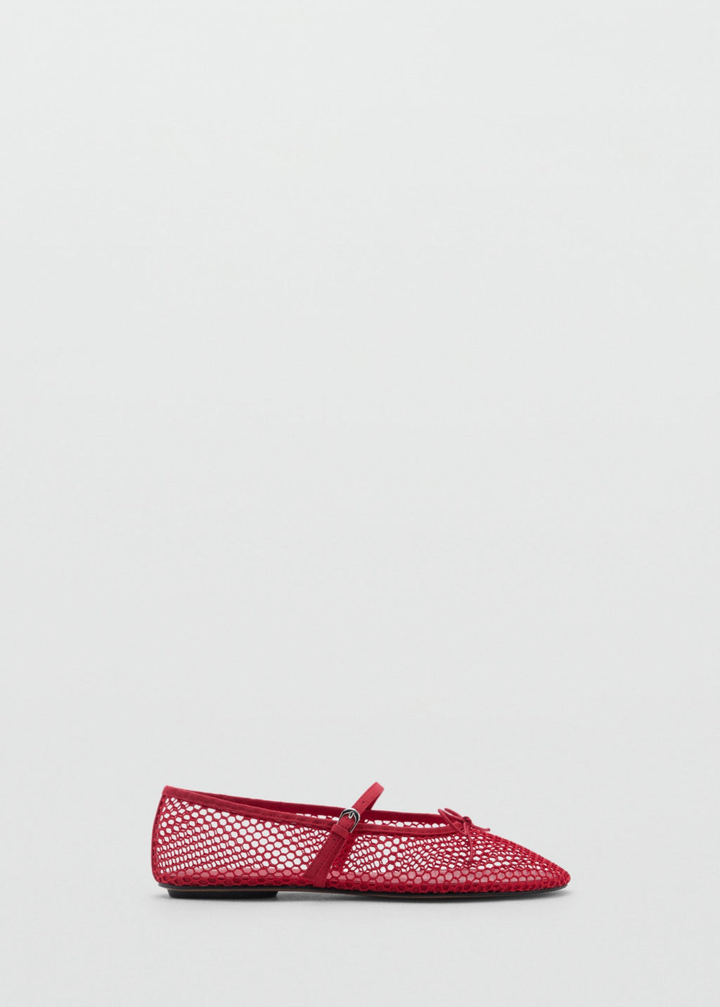 Ballerines Maille Filet Boucle
