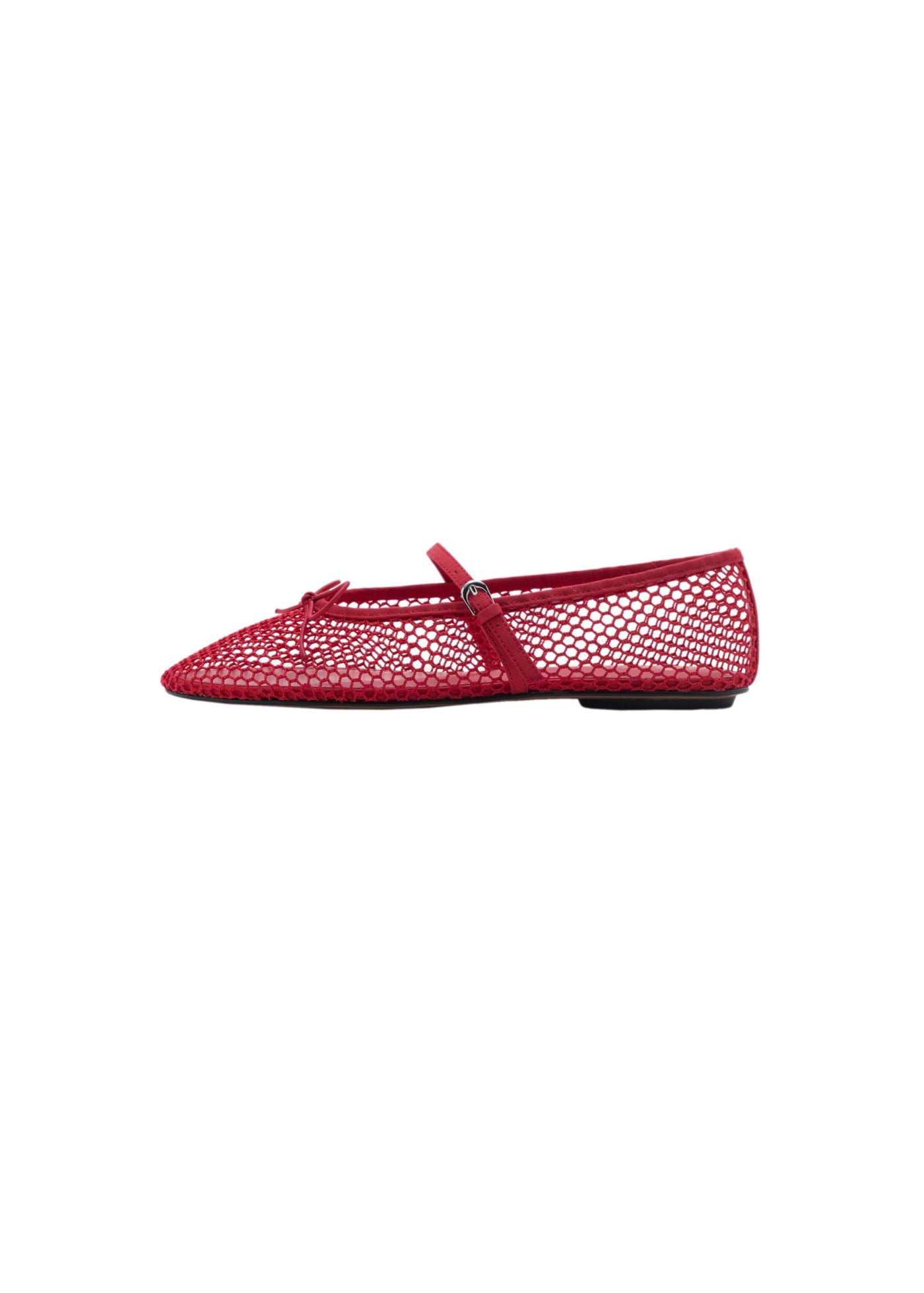 Ballerines Maille Filet Boucle