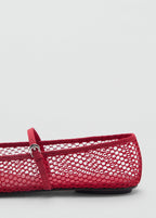 Ballerines Maille Filet Boucle