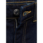 Vaqueros Rectos de Talle Alto Rinse Wash - Open Blue