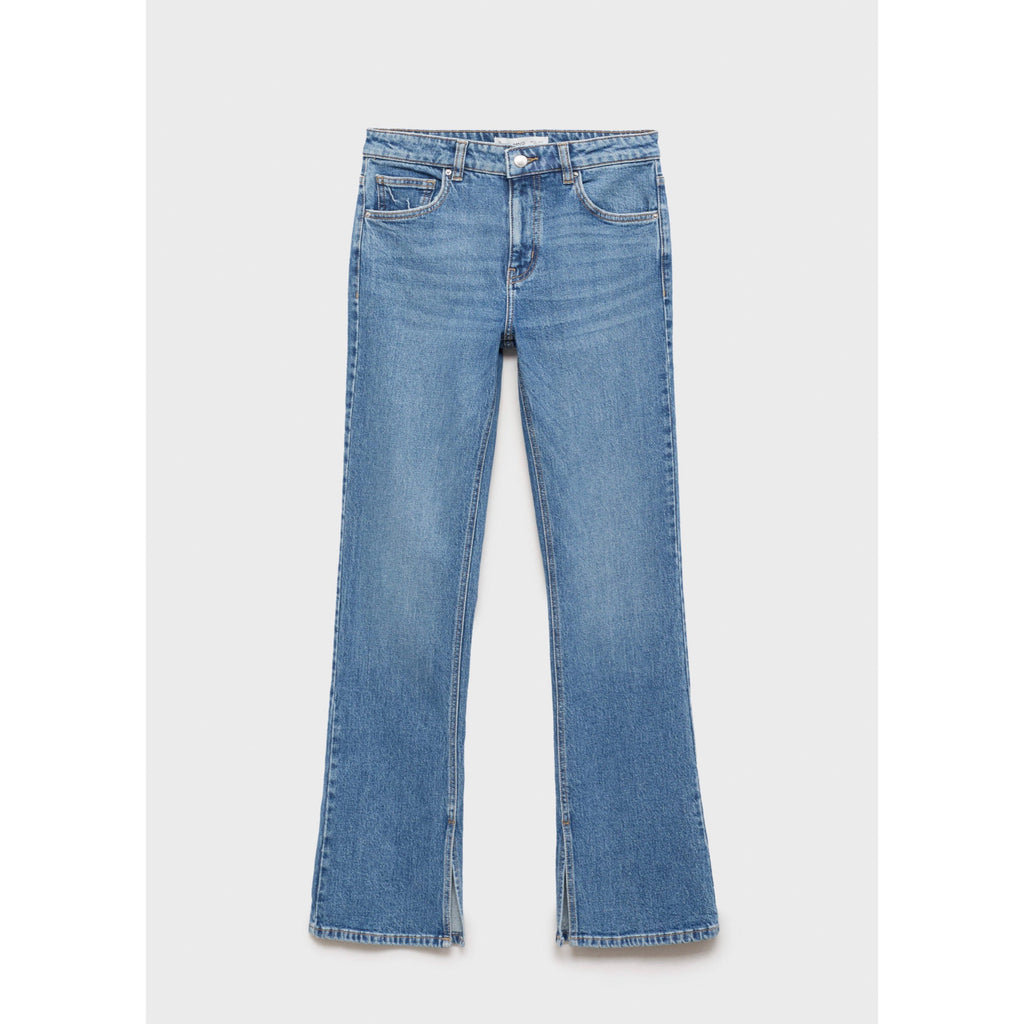 Jean Droit Taille Normale Ouvertures - Medium Blue