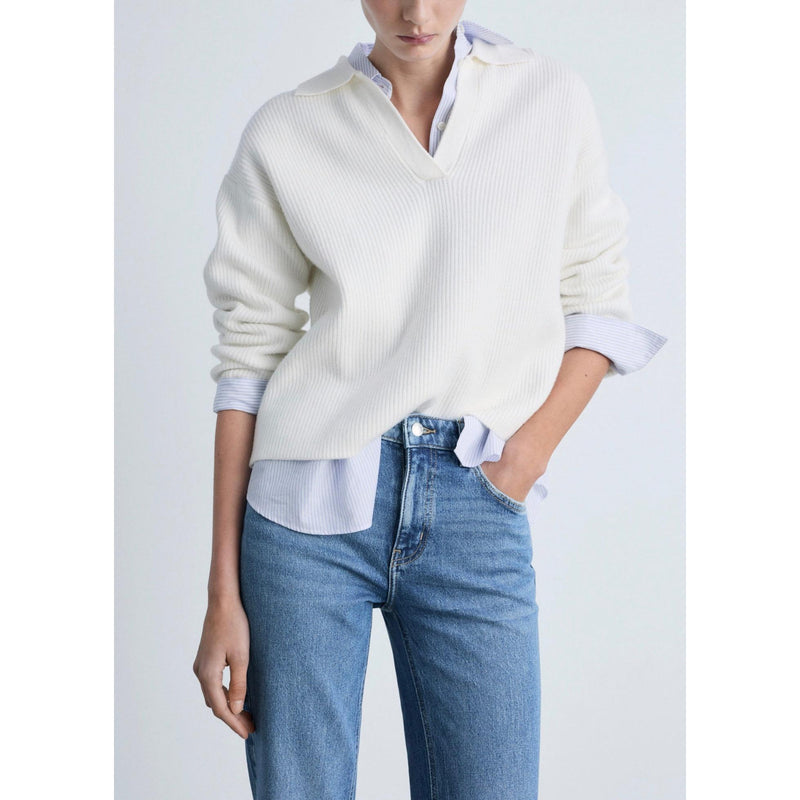 Jean Droit Taille Normale Ouvertures - Medium Blue