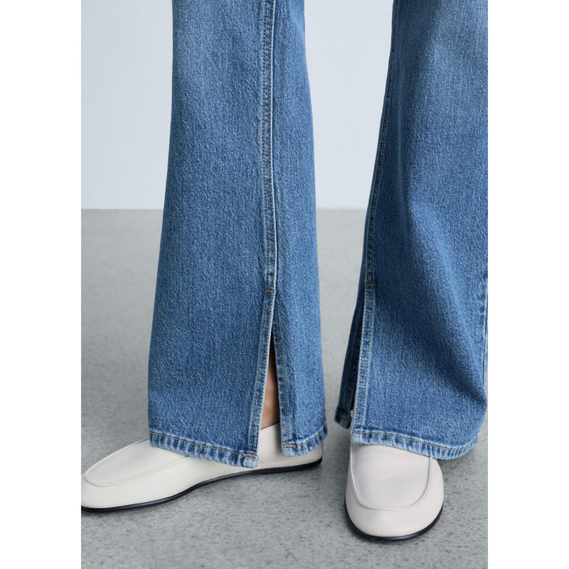 Jean Droit Taille Normale Ouvertures - Medium Blue