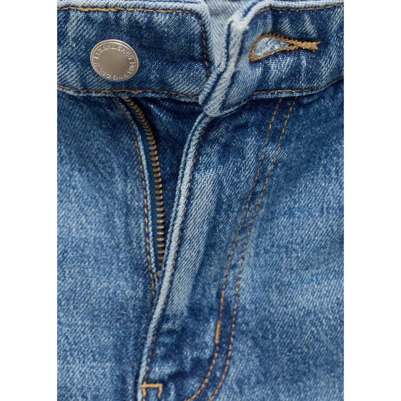 Jean Droit Taille Normale Ouvertures - Medium Blue