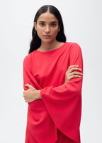Robe Longue Manches Cloche