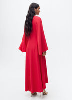 Robe Longue Manches Cloche