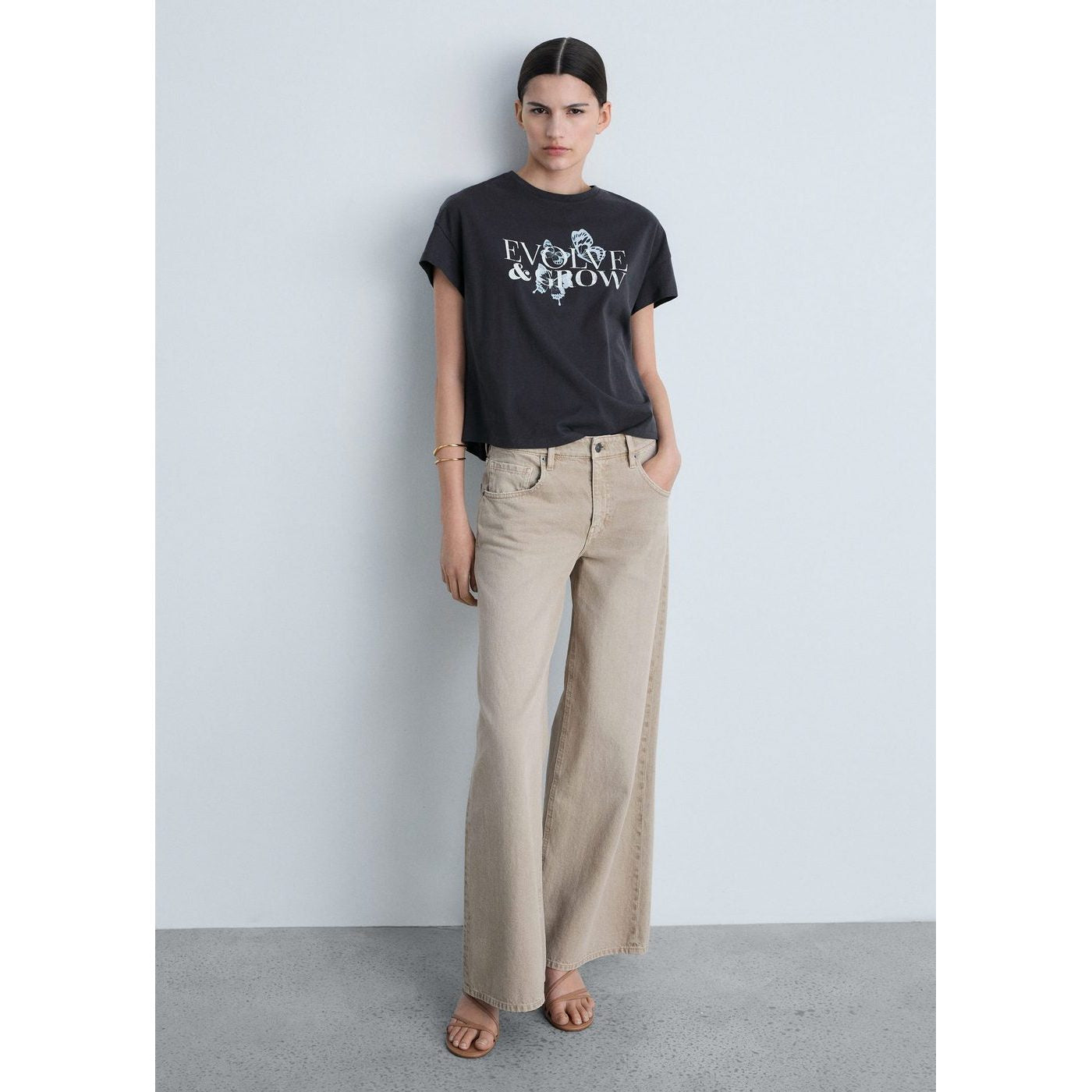 T-Shirt Ilustra - Charcoal