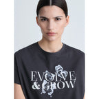 T-Shirt Ilustra - Charcoal